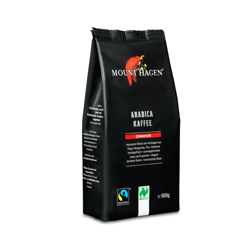 Mount Hagen Organic roasted coffee Arabica