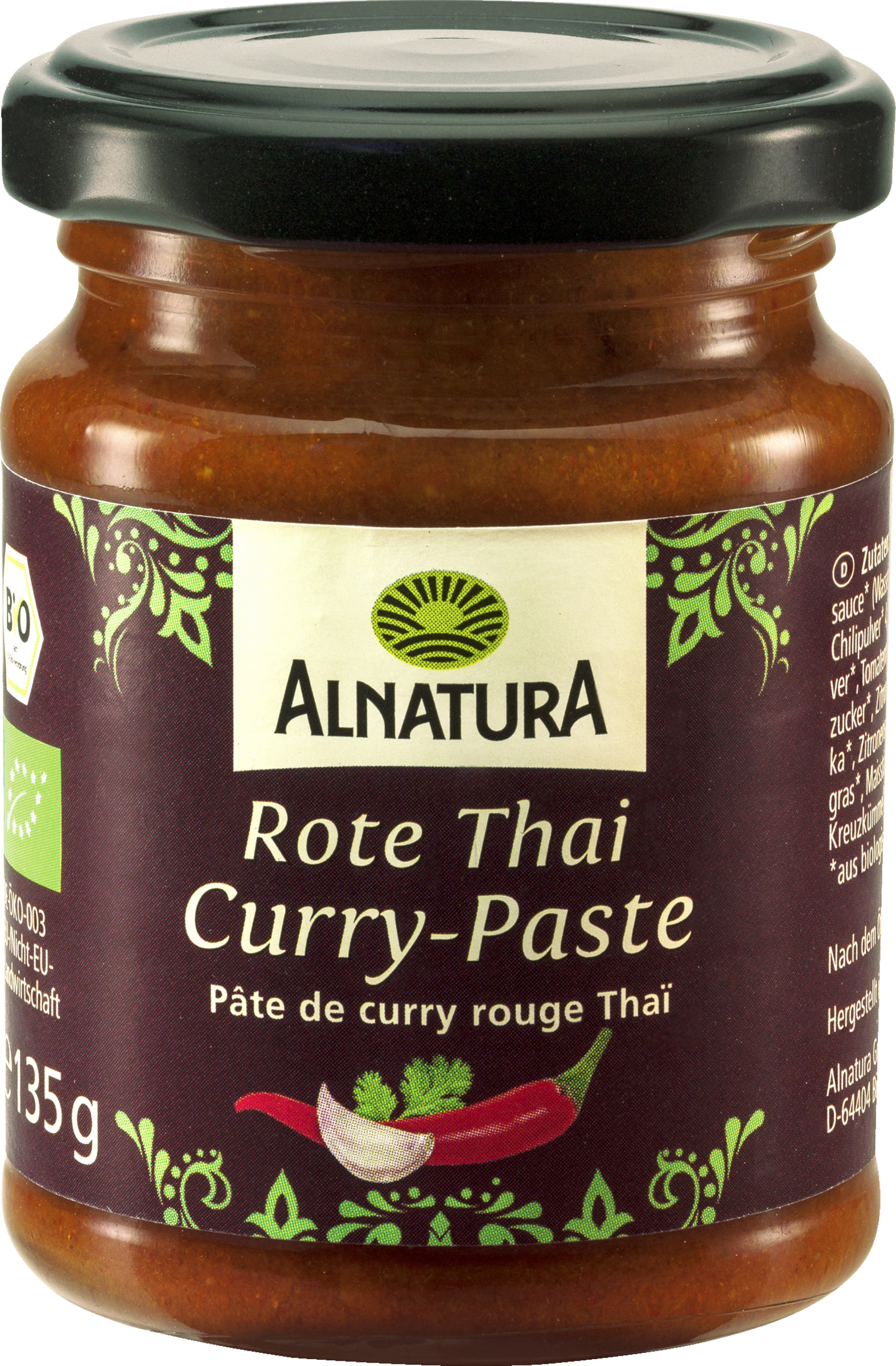 Alnatura Organic Red Thai Curry Paste