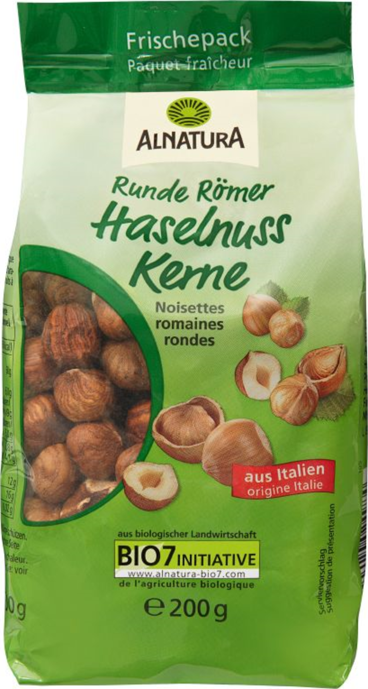 Bio round Römer Haselnusskerne