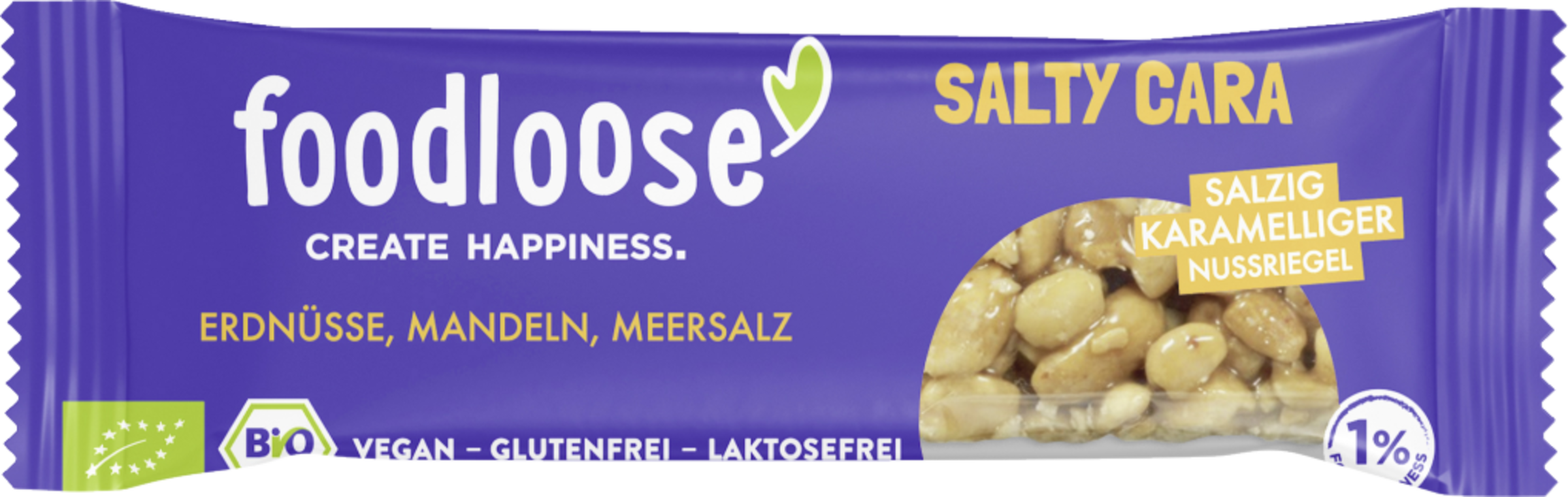 foodloose Organic Salty Cara nut bars