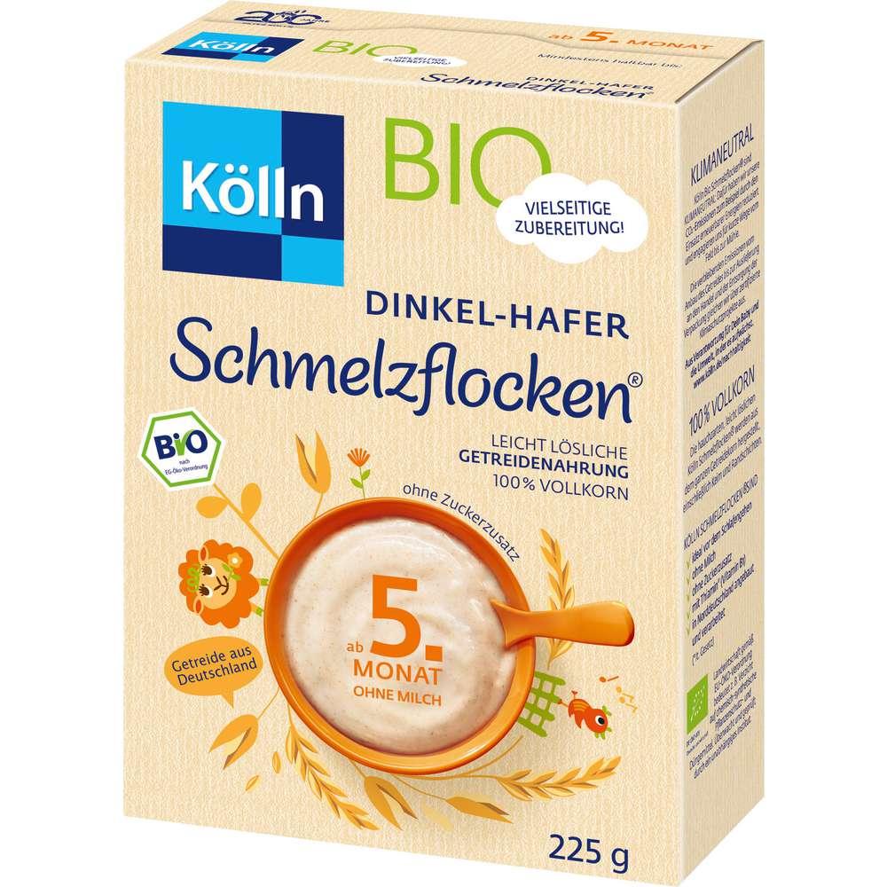 Organic melt-in-the-mouth spelt-oat flakes