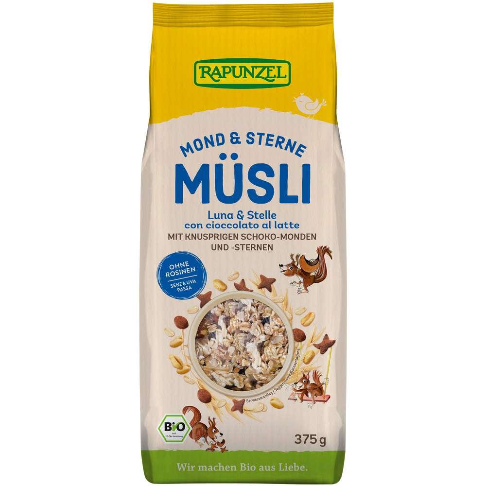 Organic Chocolate Muesli Moon & Stars