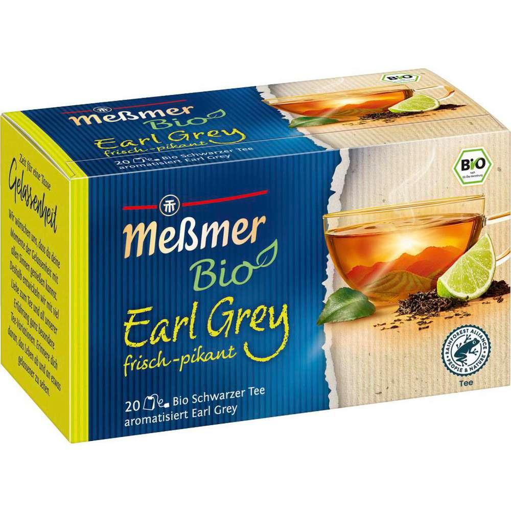 Organic Black Tea, Earl Grey fresh and spicy