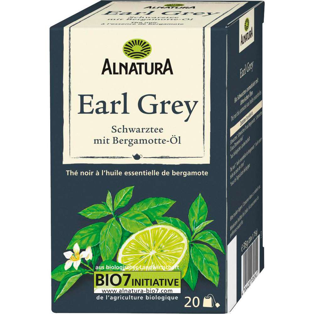 Organic black tea, Earl Grey