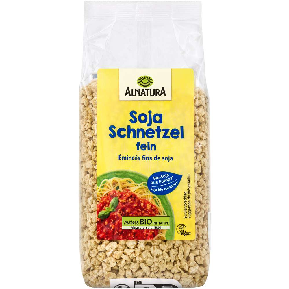 Organic soy shreds, fine