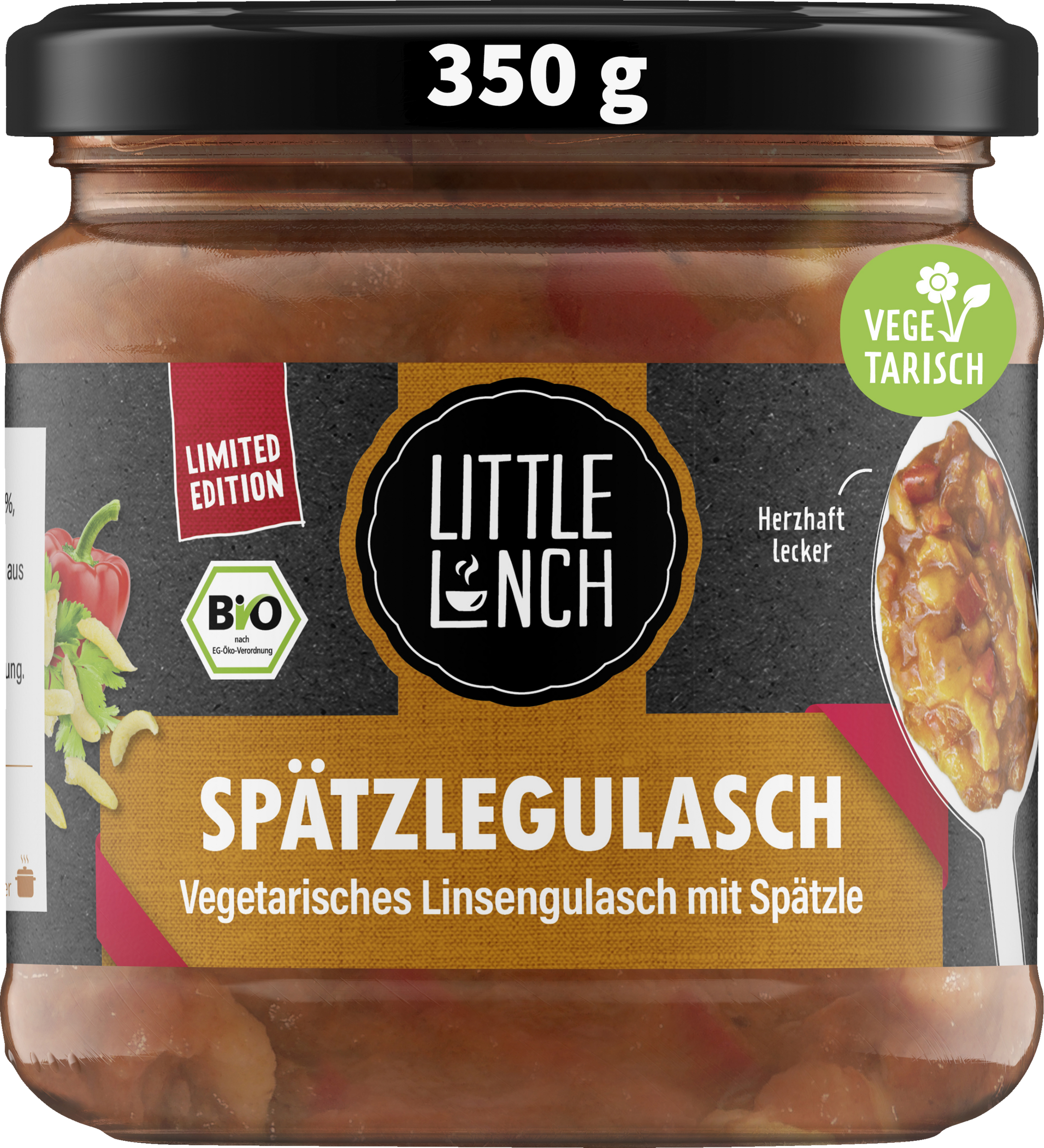 Little Lunch Organic spaetzle goulash