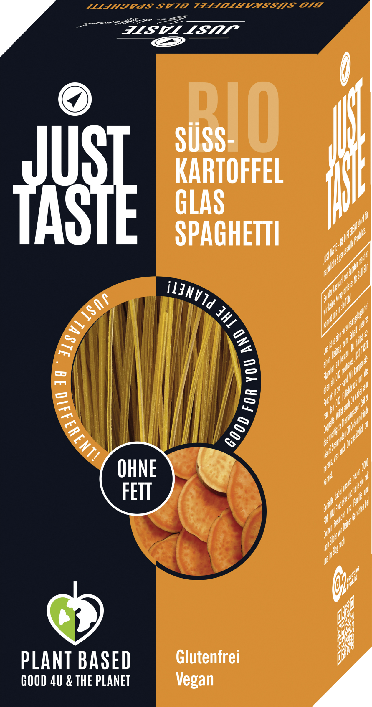 Just Taste Organic sweet potato spaghetti