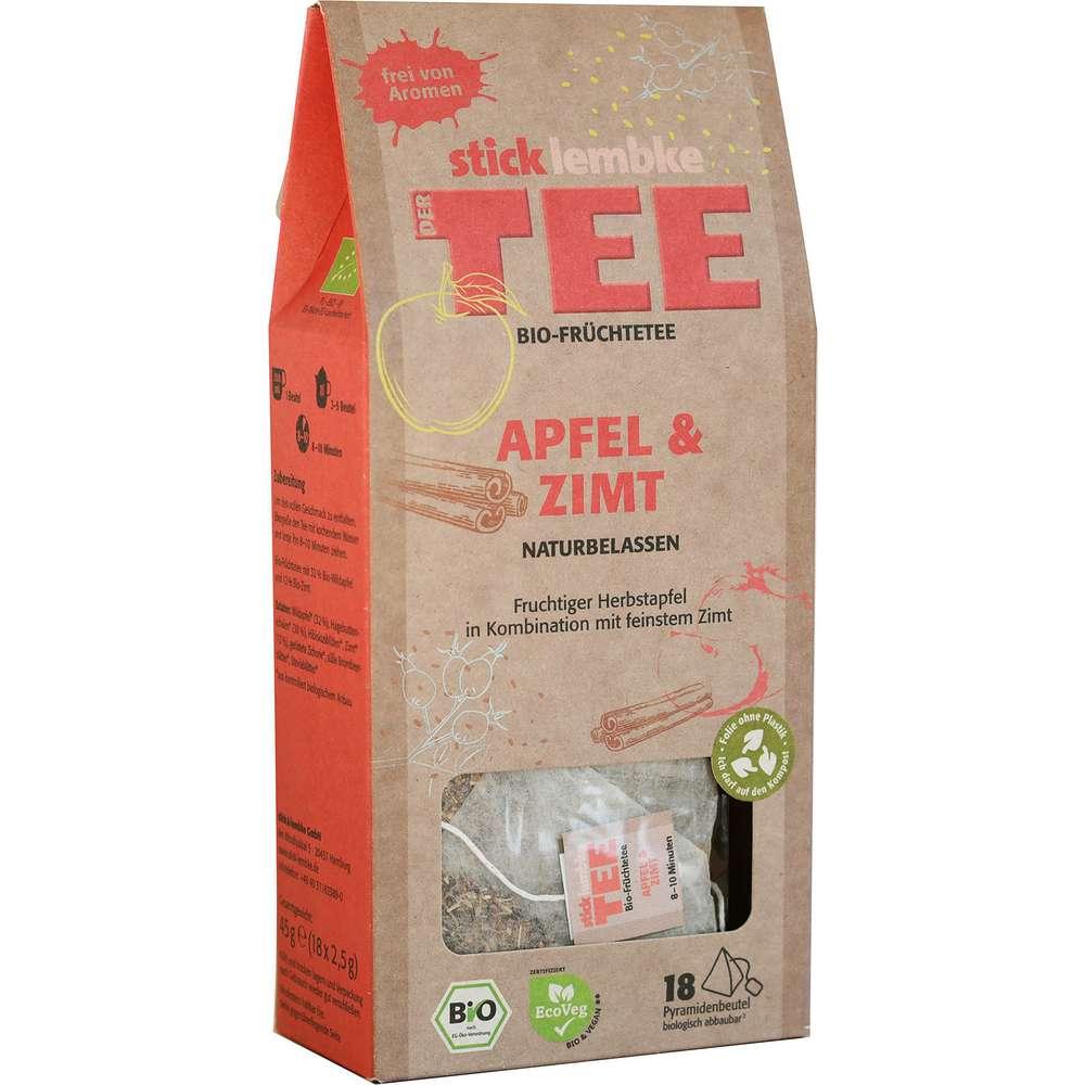 Organic tea, apple-cinnamon