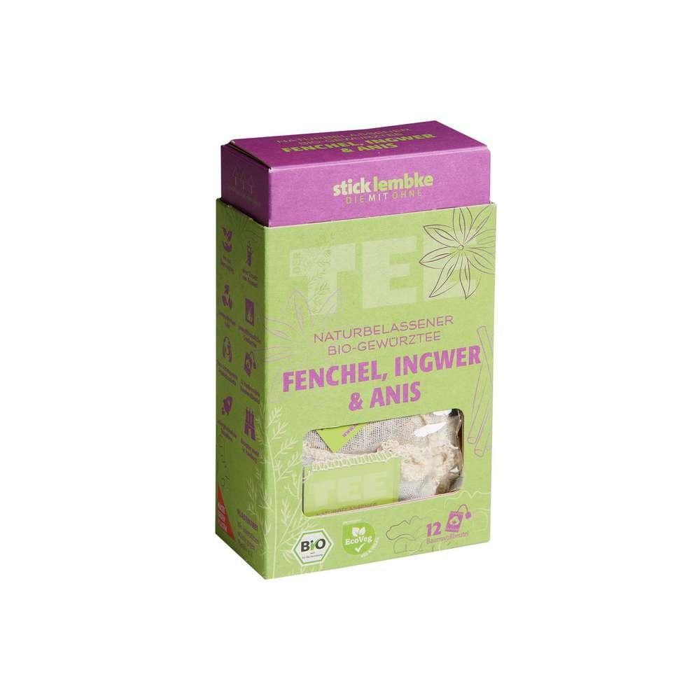Organic tea fennel, ginger & anise