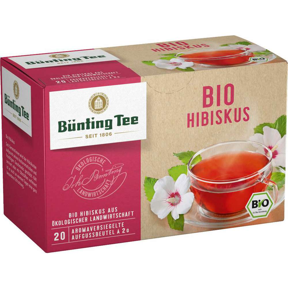 Organic tea, hibiscus