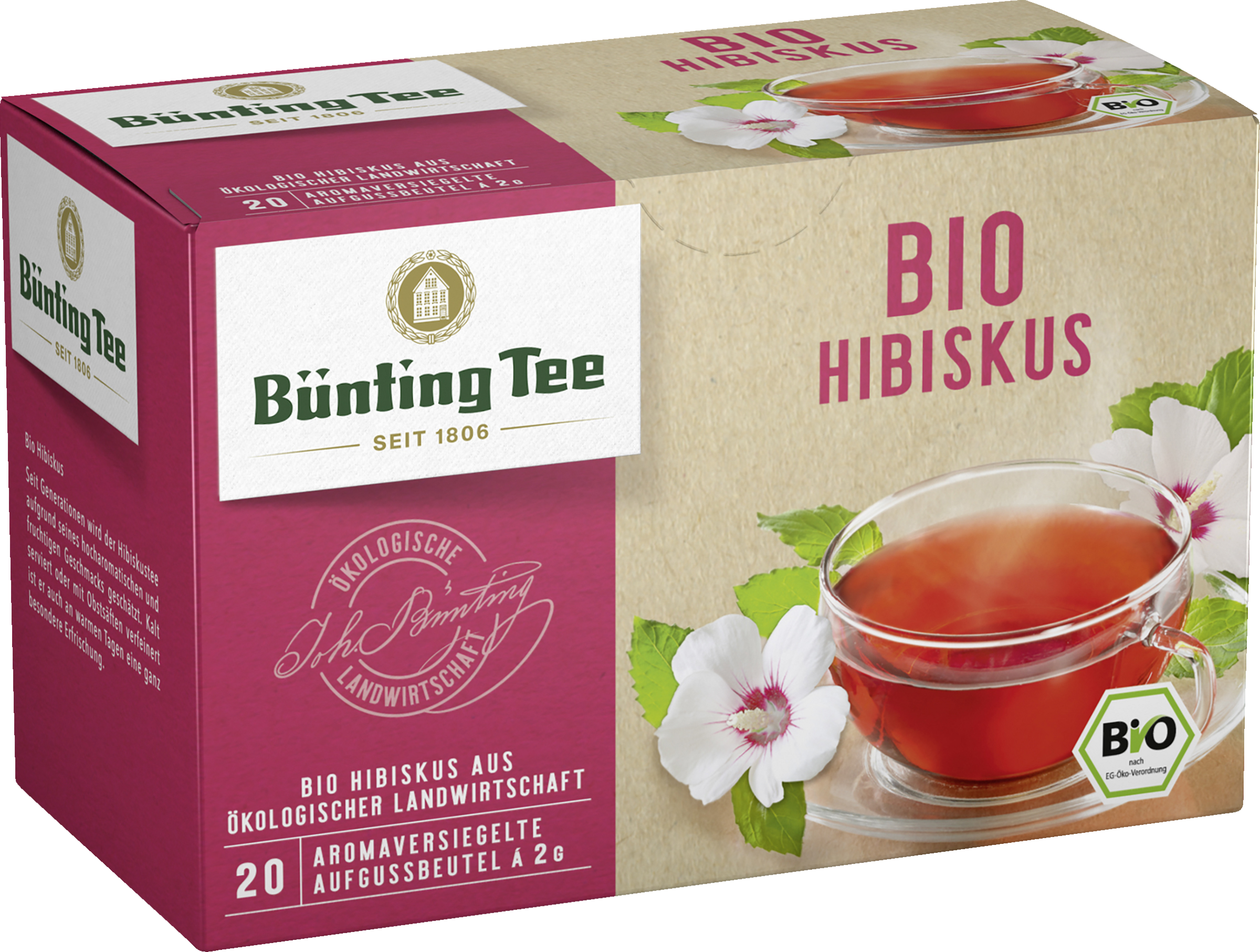 Bünting Tee Organic tea hibiscus