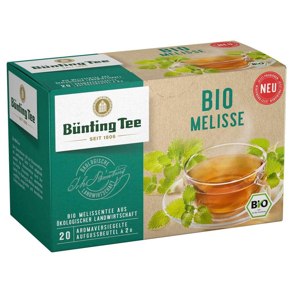 Organic tea, lemon balm