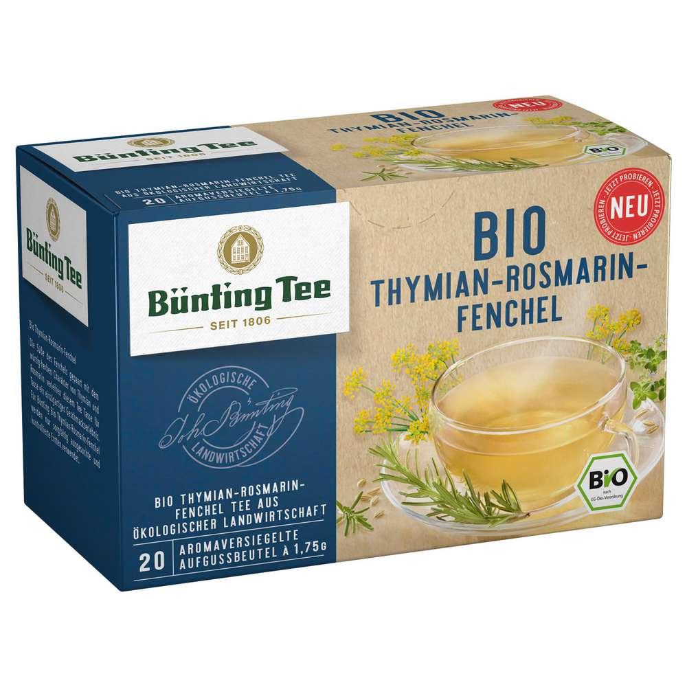 Organic tea, thyme/rosemary/fennel