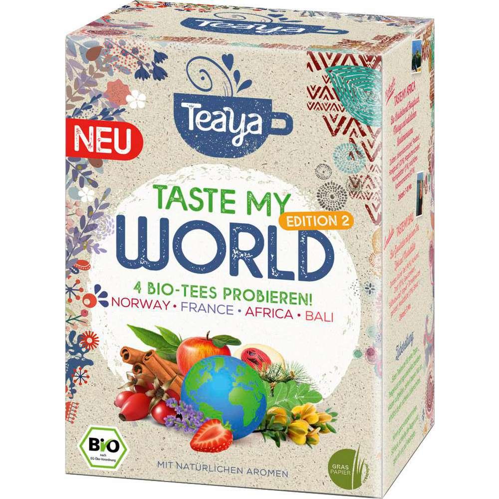 Organic Teas Taste My World, Norway, France, Africa, Bali