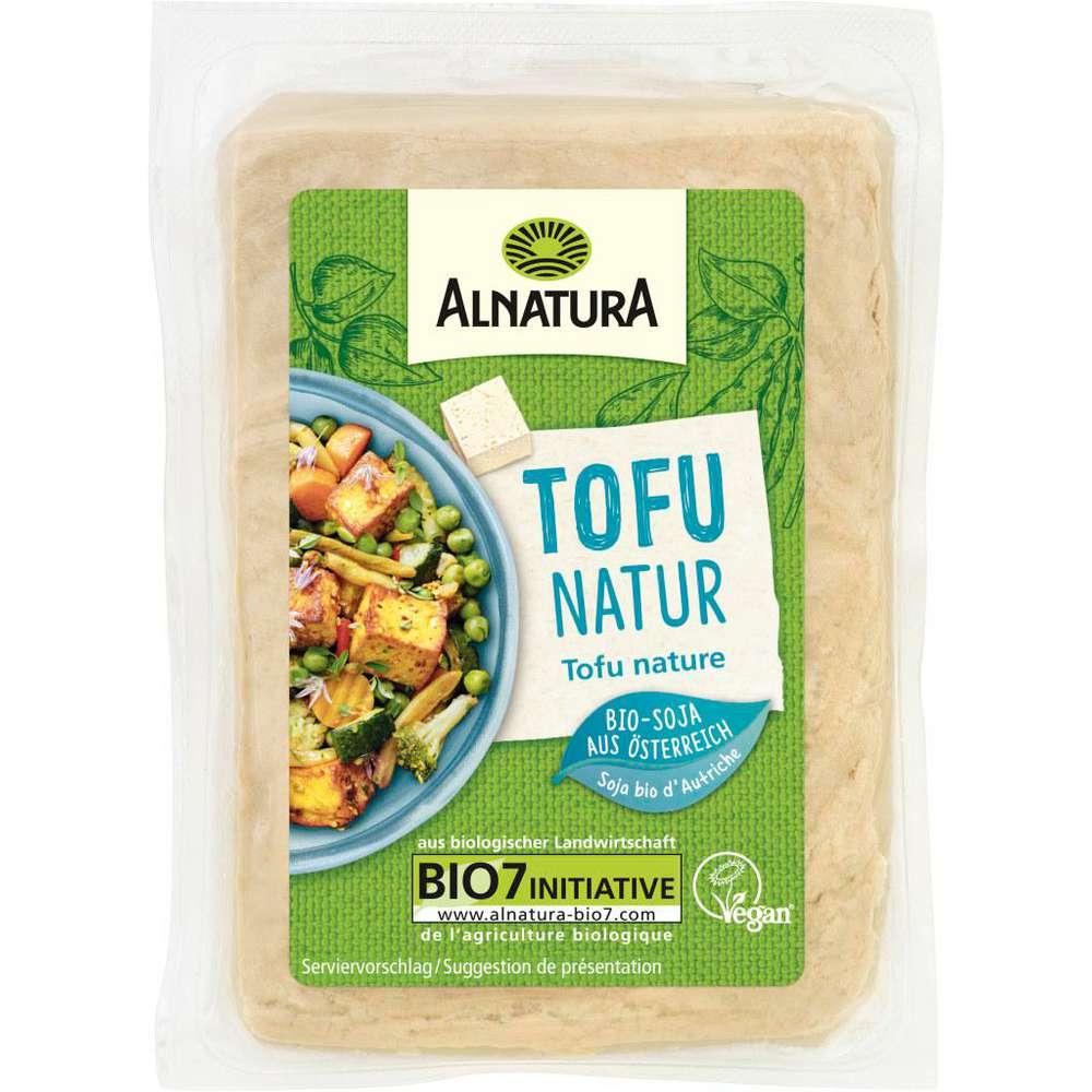 Organic tofu, natural