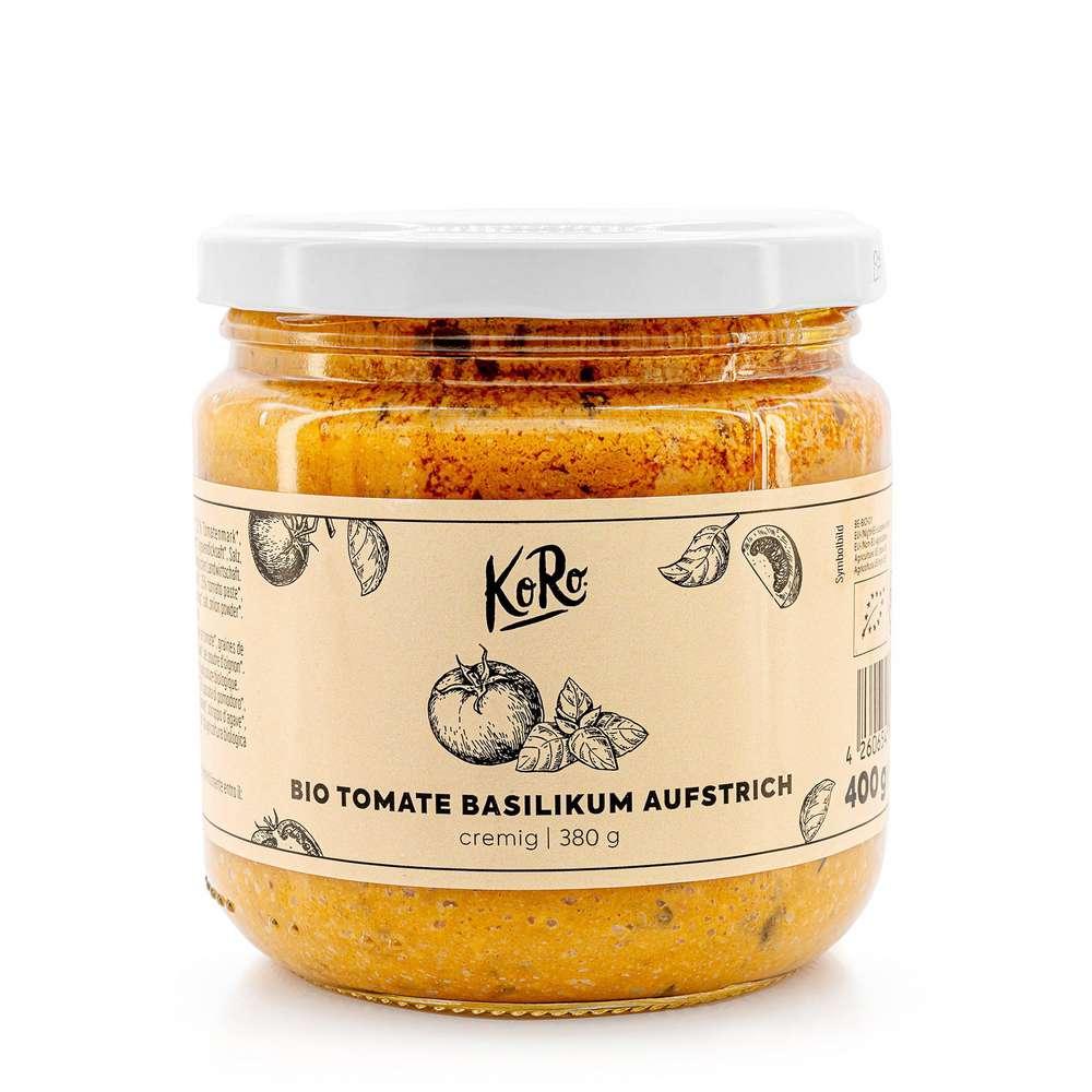Organic tomato basil spread