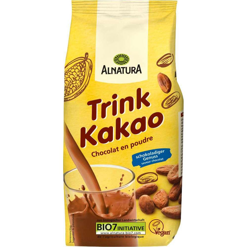 Organic drinking cocoa