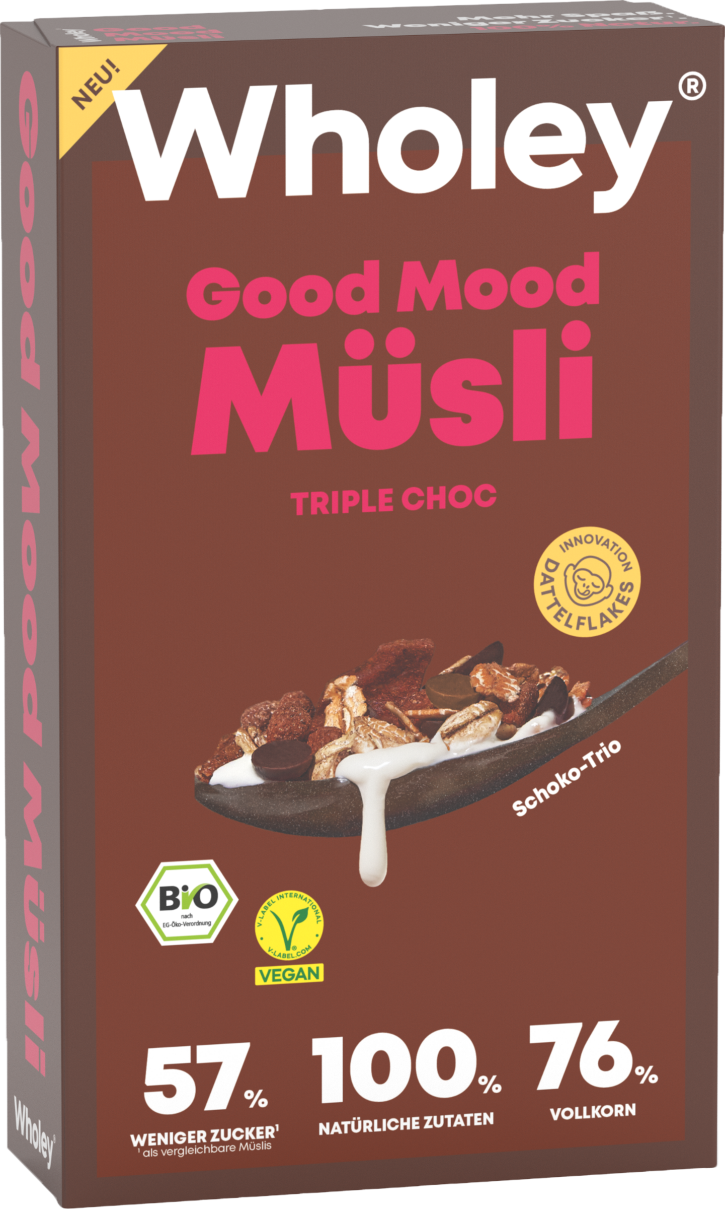 Wholey Organic Triple Choc Good Mood Muesli