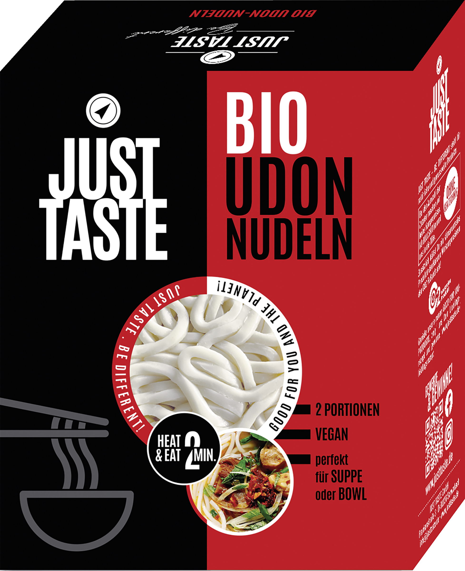 Just Taste Organic udon noodles