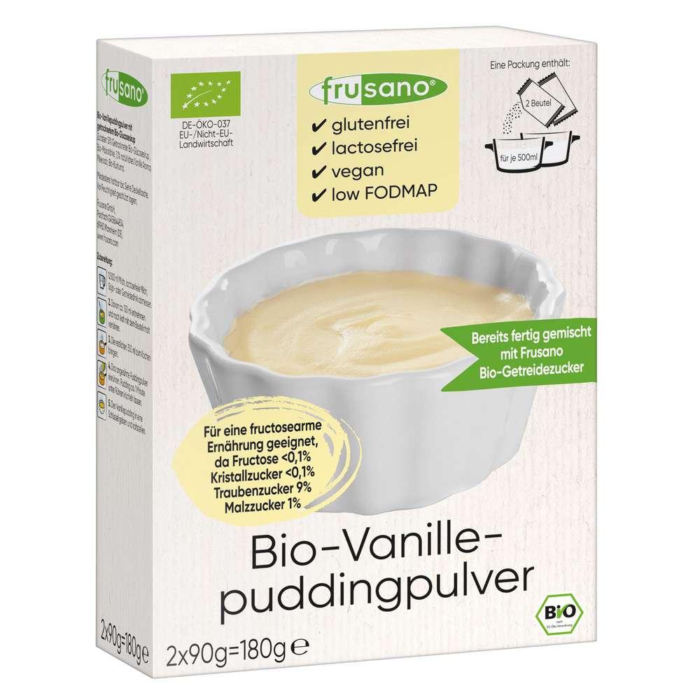 Organic vanilla pudding powder