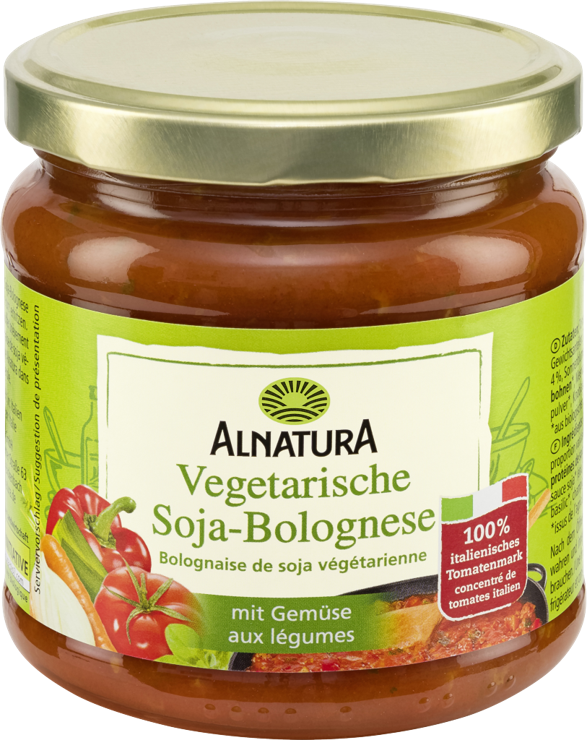 Bio Vegetarische Soja-Bolognese Sauce