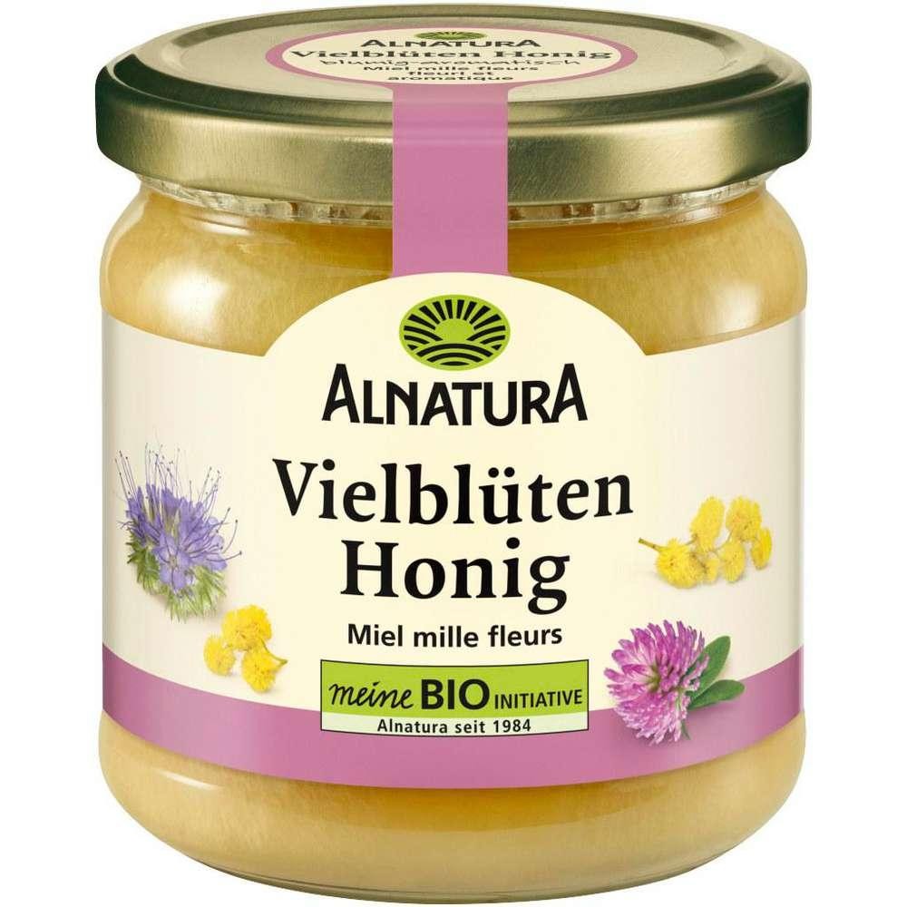 Organic multi-flower honey, creamy