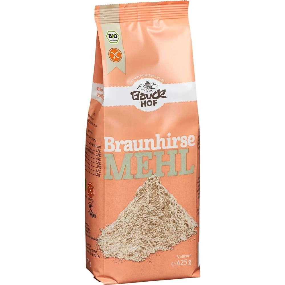 Organic wholegrain brown millet flour