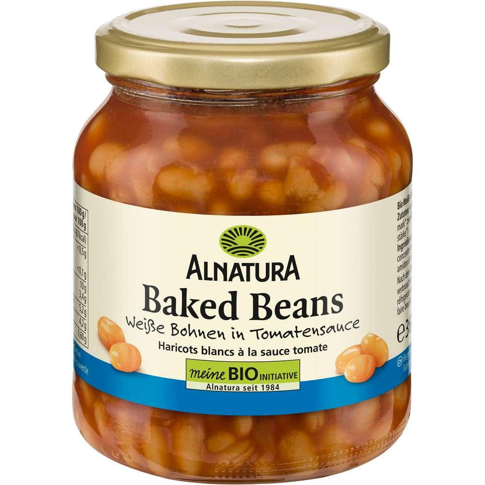 Organic white beans, baked beans