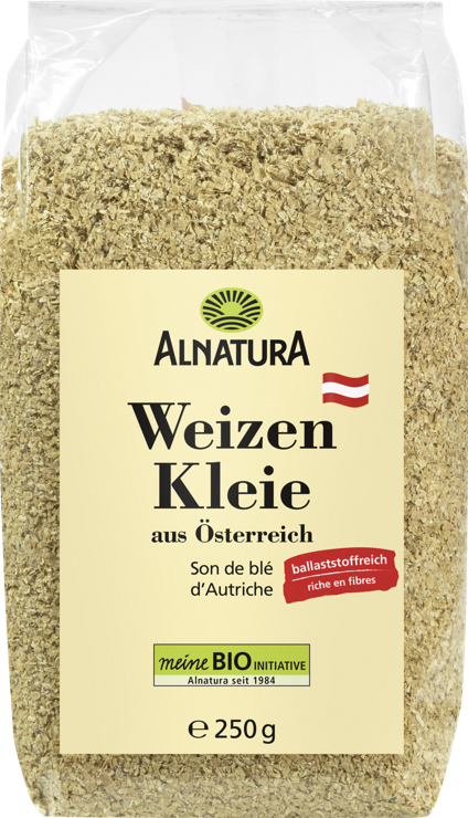 Organic wheat bran