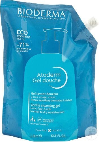 Bioderma Atoderm shower gel eco-recharge 1l
