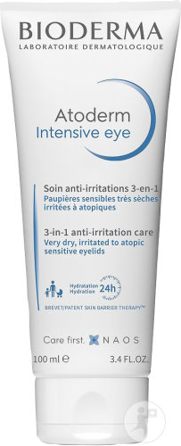 Bioderma Atoderm Intensive Eye Eye Care Anti-Irritation 3In1 Sensitive Eyelids 100ml