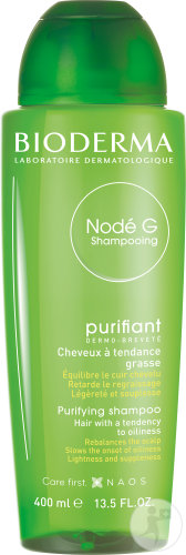 Bioderma Nodé G Purifying Shampoo Normal to Oily Hair Bottle 400ml