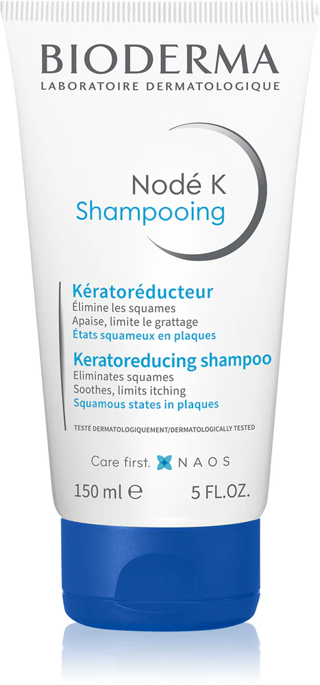 Bioderma Nodé K soothing shampoo against peeling skin