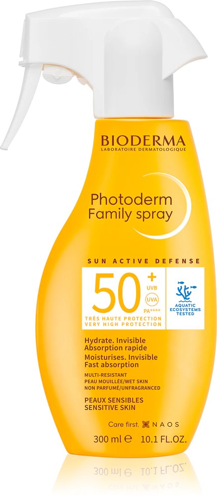 Bioderma Photoderm Family Spray SPF50+ Tanning Spray SPF 50+