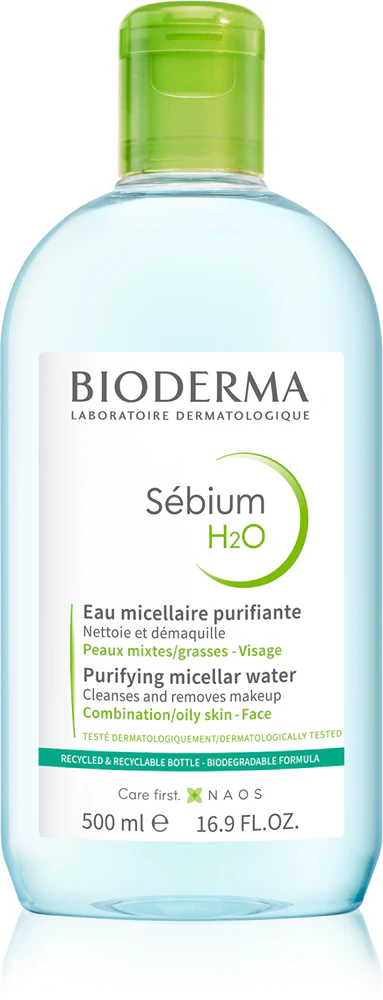 Bioderma Sébium H2O micellar water for oily and combination skin