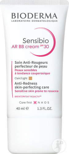 Bioderma Sensibio AR BB cream anti-redness SPF30 tube 40ml
