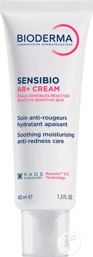 Bioderma Sensibio AR+ Cream Soothing, Moisturizing Care Against Redness Tube 40ml