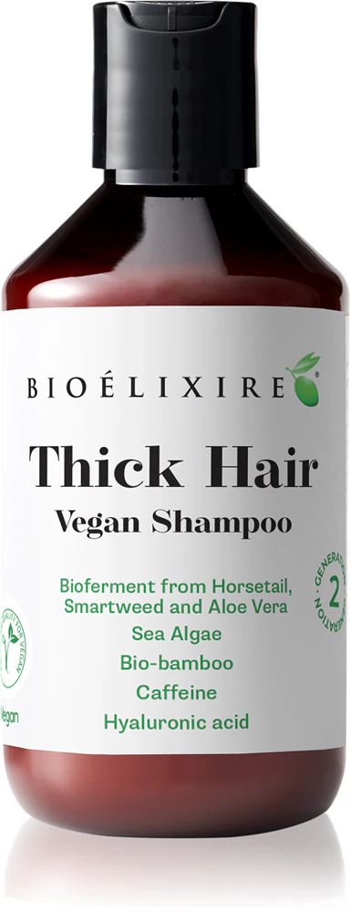 Bioélixire Thick Hair Shampoo for hair growth and strengthening from the roots