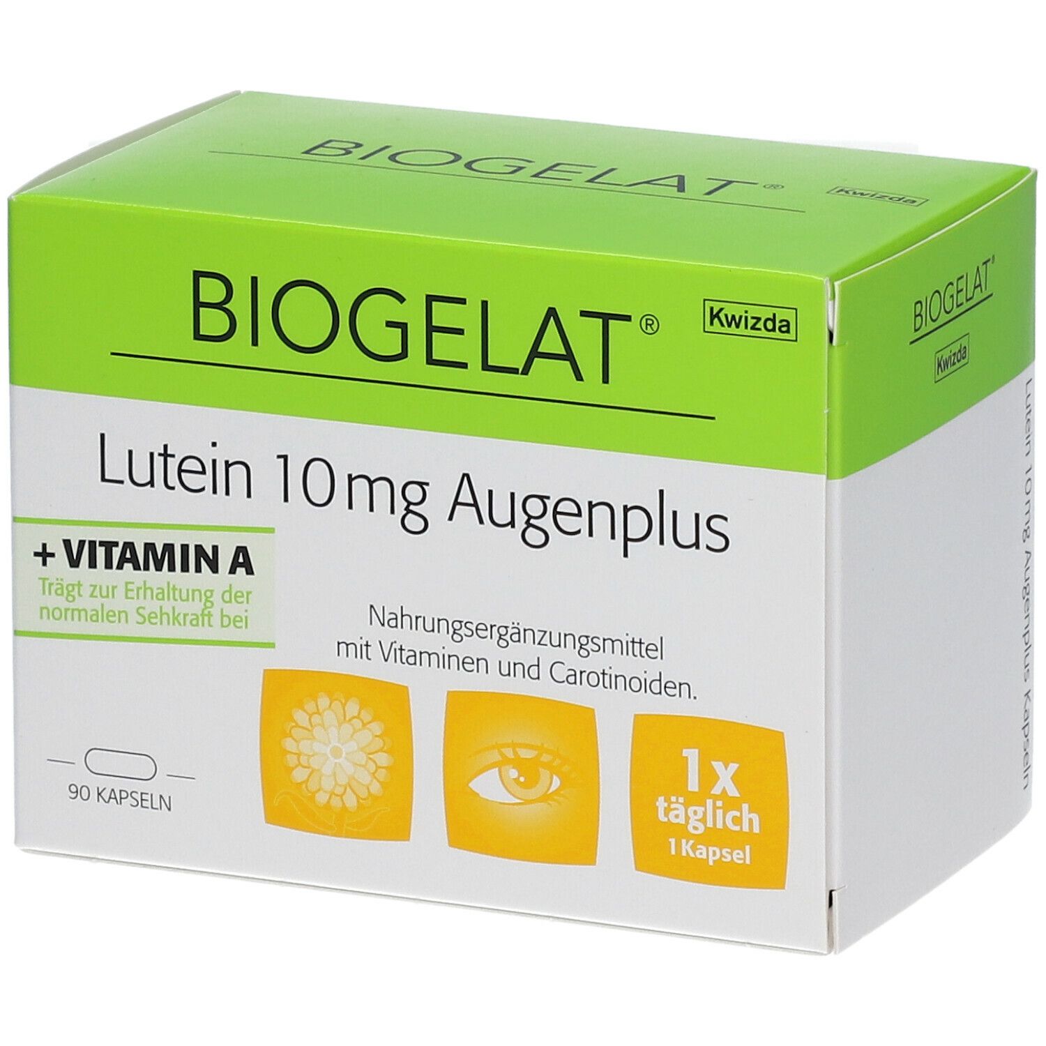 Biogelat® Lutein 10 mg eye plus