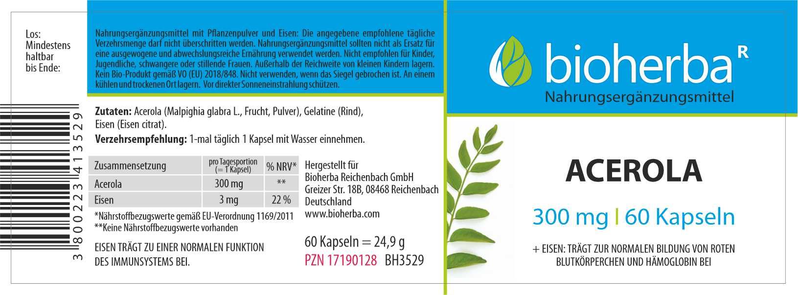 Bioherba Acerola capsules