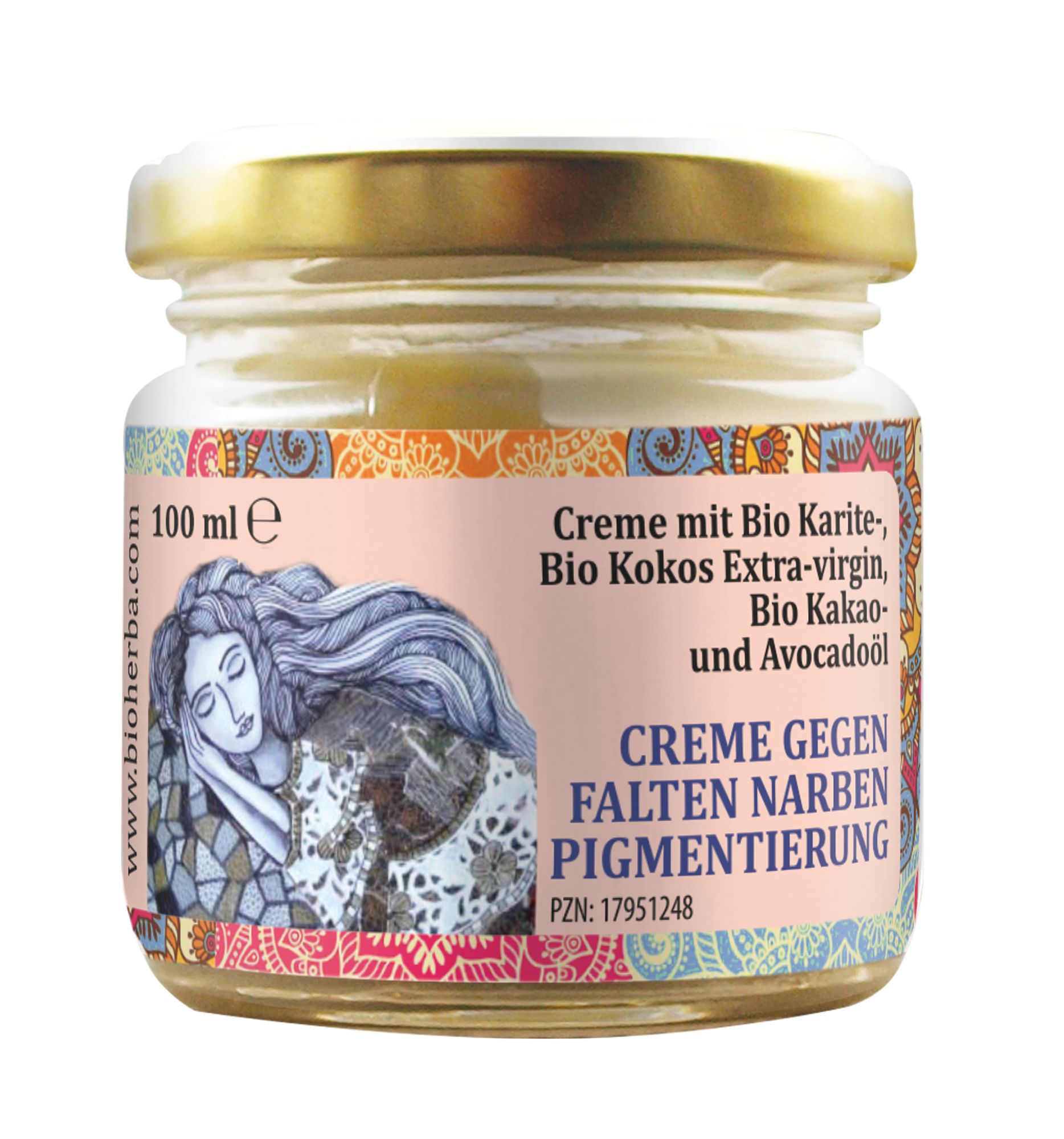 Bioherba Cream Against Wrinkles Scars Pigmentation