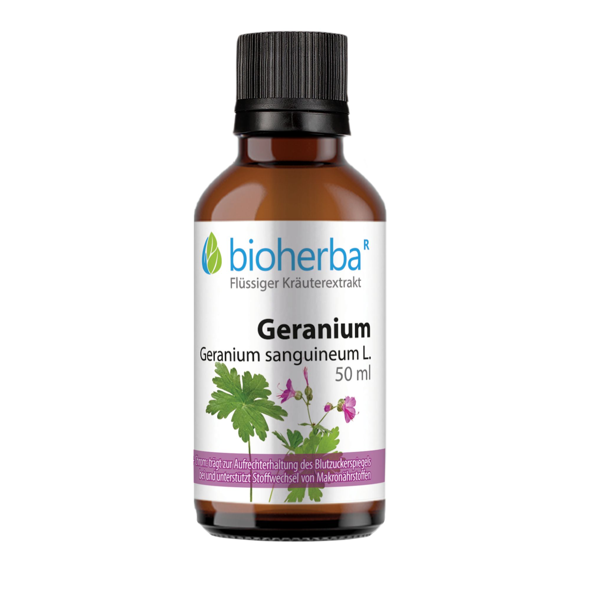 Bioherba Geranium Geranium sanguineum L. Drops tincture extract
