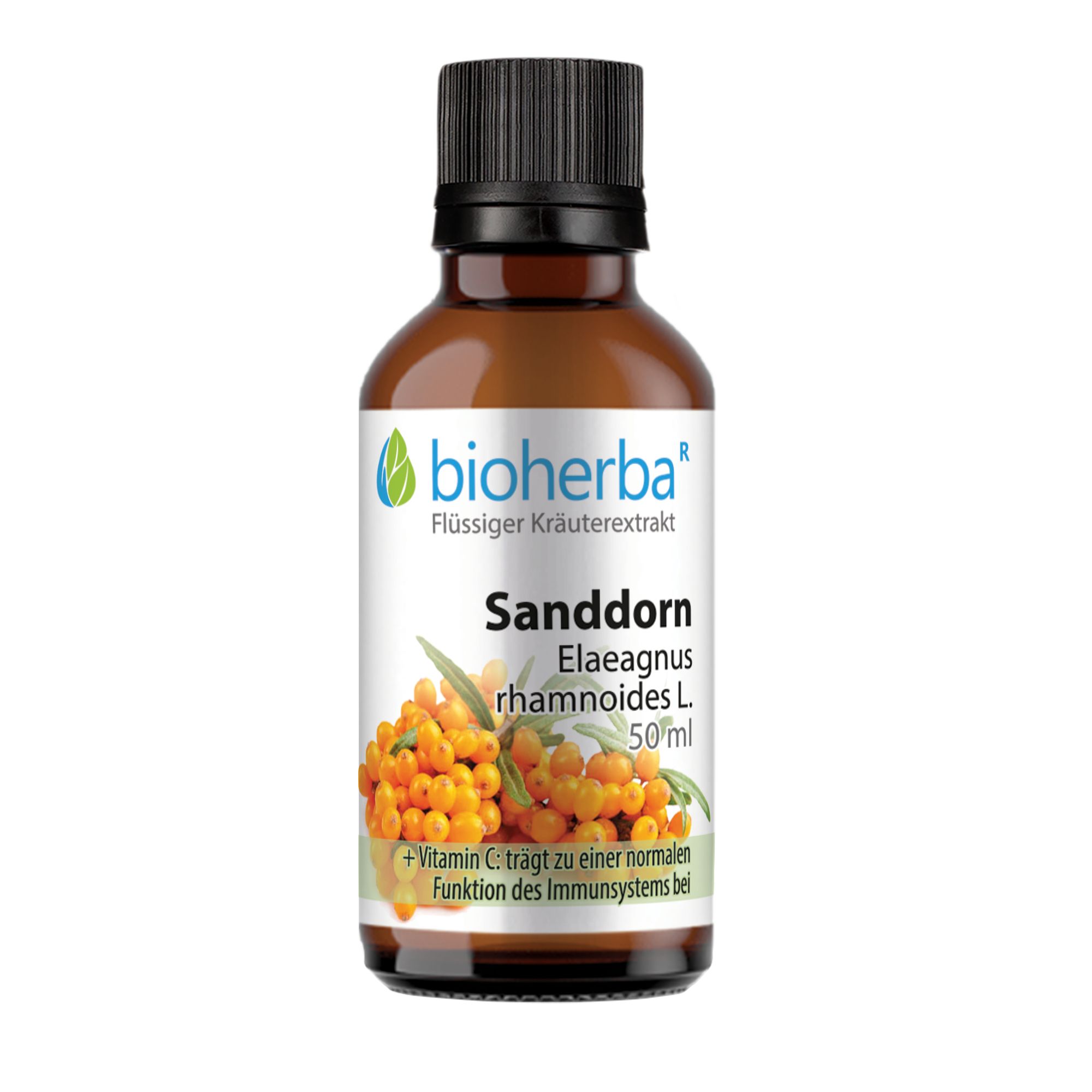Bioherba Sea buckthorn Elaeagnus rhamnoides L. Drops tincture extract