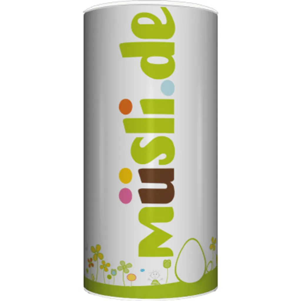 Biologisches OsterFit Müsli von müsli.de (1 x 0,58kg Dose) , für Deine vegane Ernährung, ohne belastende Zutaten gut für Deine Schilddrüse.