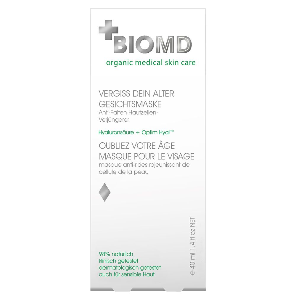 BIOMD Forget Your Age Face Mask