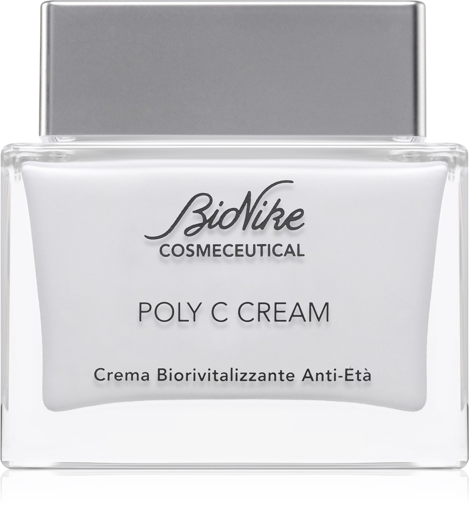 BioNike Cosmeceutical POLY C CREAM renewing cream against skin aging