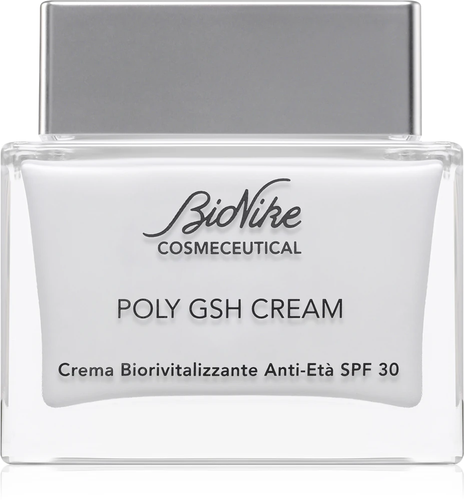 BioNike Cosmeceutical POLY GSH CREAM renewing cream against skin aging SPF 30