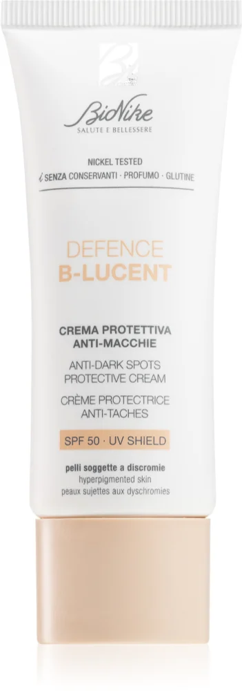 BioNike Defense B-Lucent protective cream against pigment spots SPF 50