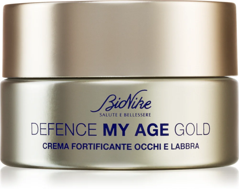 BioNike Defense My Age Gold anti-wrinkle cream for the eyes and lip area