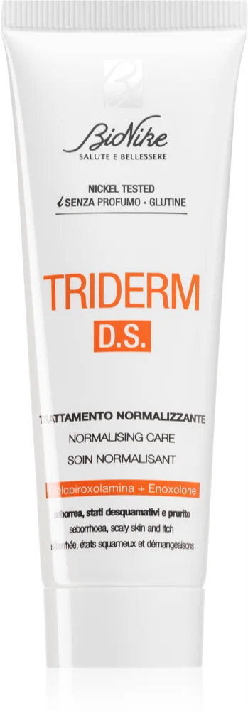 BioNike Triderm D.S. nourishing cream against seborrheic dermatitis